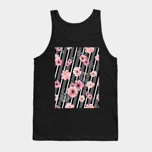 Pink flowers Tank Top